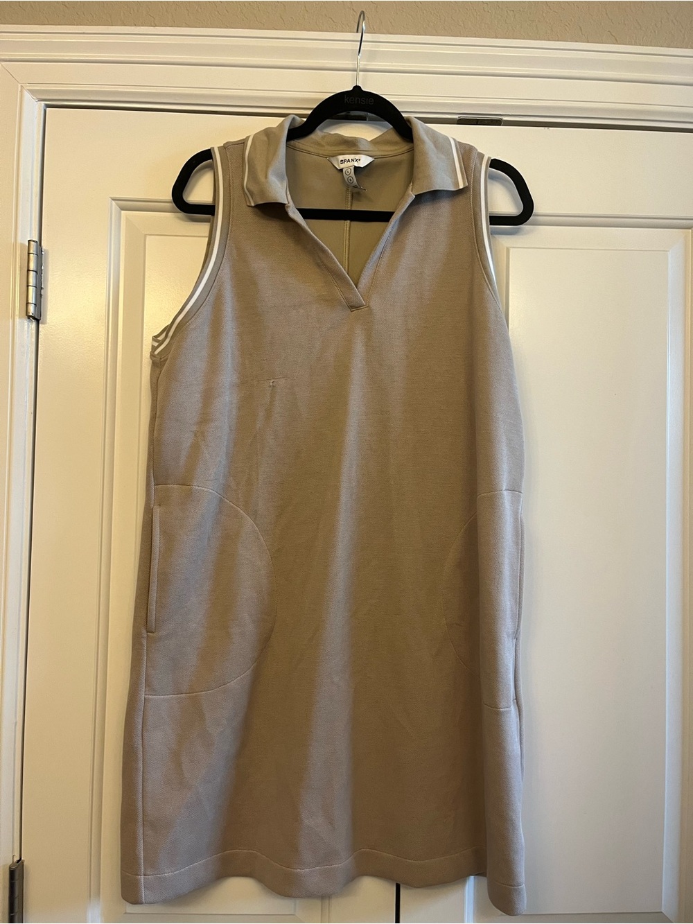 Spanx AirEssentials Tan Polo Dress • Size Large